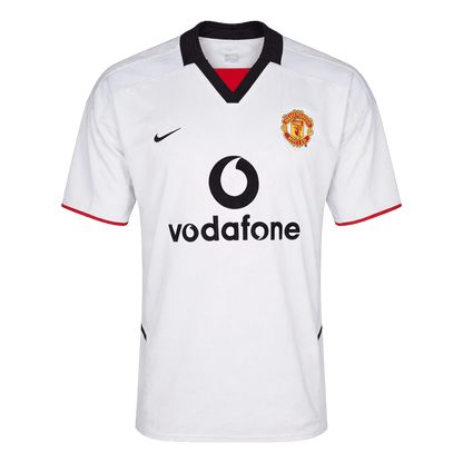 Manchester United pánsky vonkajší retro futbalový dres 2002/03
