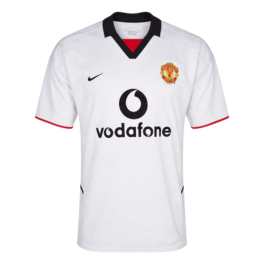 Manchester United pánsky vonkajší retro futbalový dres 2002/03