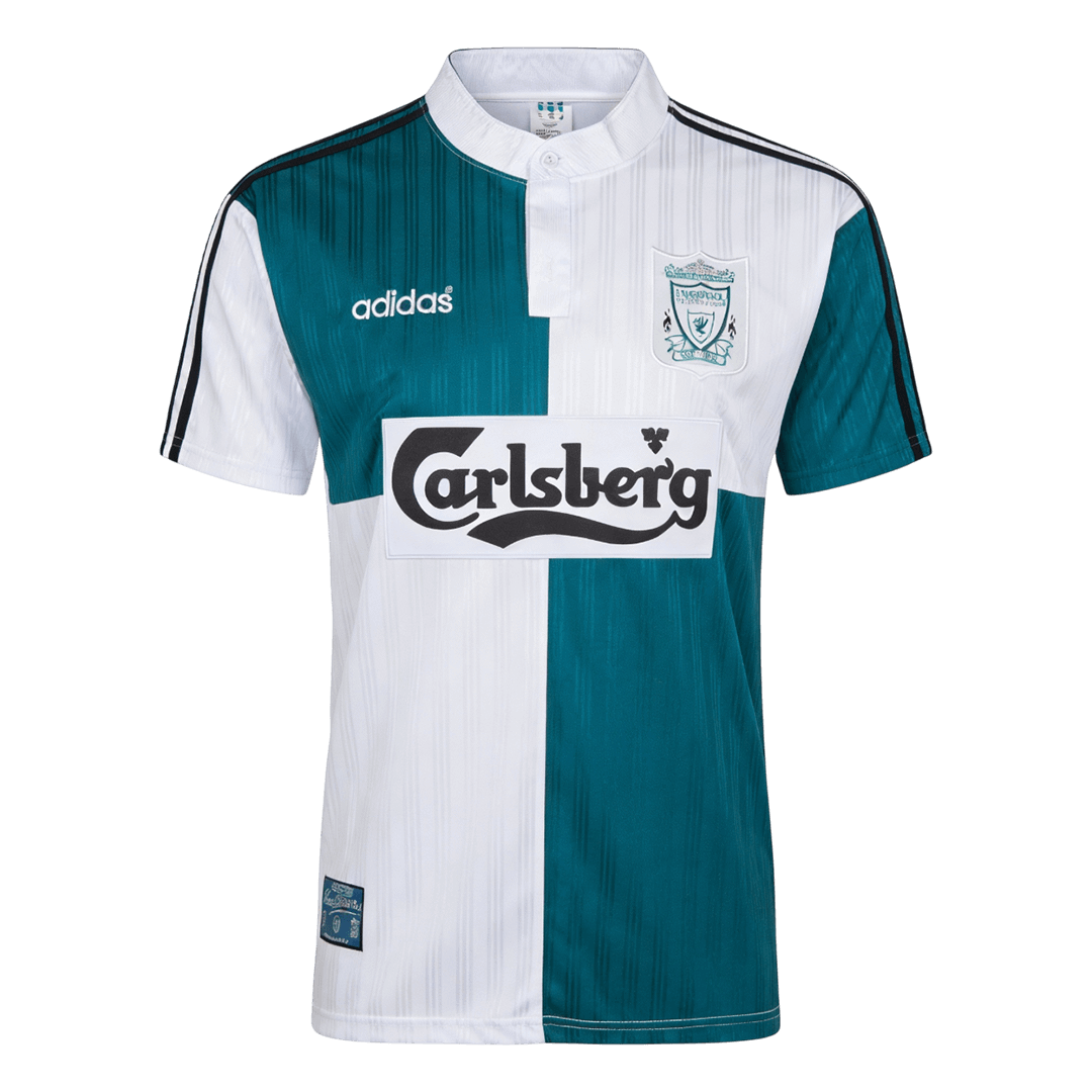 Liverpool pánsky vonkajší retro futbalový dres 1995/96