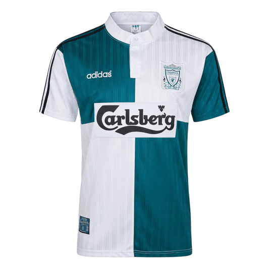 Liverpool pánsky vonkajší retro futbalový dres 1995/96