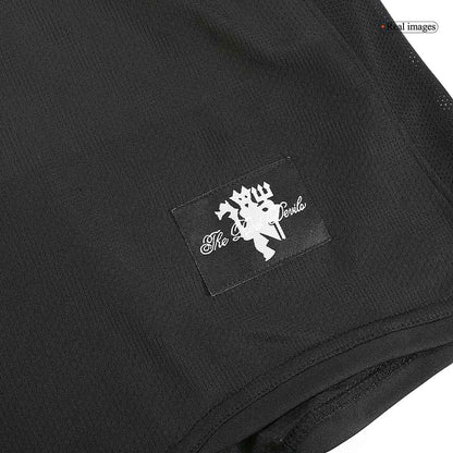 Manchester United pánsky vonkajší retro futbalový dres s dlhými rukávmi 2007/08