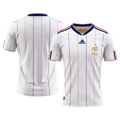 Francúzsko pánsky vonkajší retro futbalový dres 2010