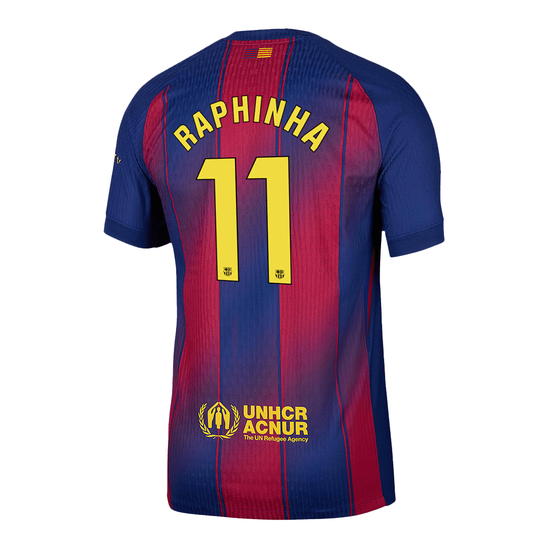 Barcelona pánsky domáci futbalový dres 2025/26 - RAPHINHA #11 [hráčska verzia]
