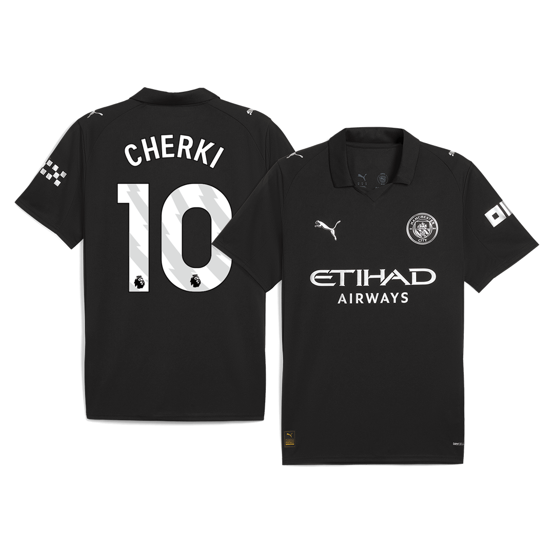 Manchester City pánsky vonkajší futbalový dres 2025/26 - CHERKI #10