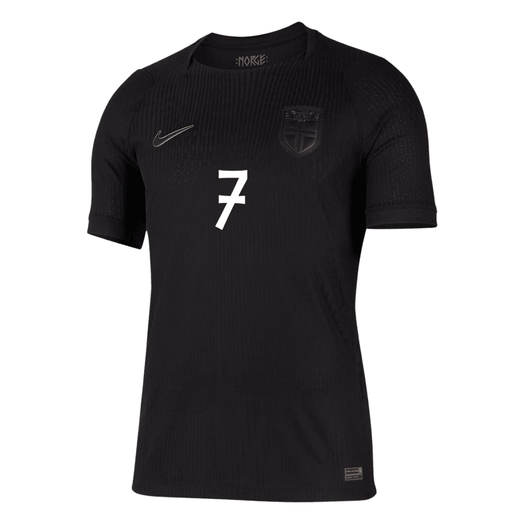 Nórsko pánsky vonkajší futbalový dres MS 2026 – SØRLOTH #7 [hráčska verzia]