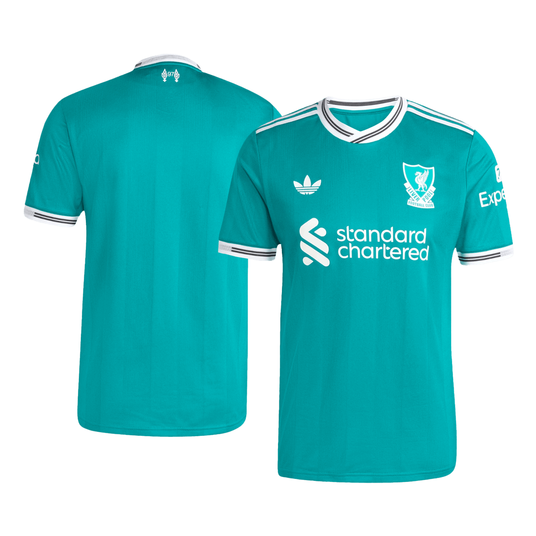 Liverpool pánsky tretí futbalový dres 2025/26 [hráčska verzia]