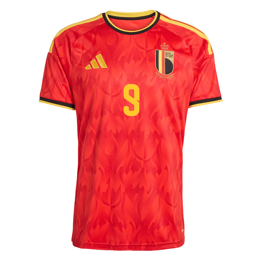 Pánske Futbalový Dres Belgicko Domáci MS 2026 - LUKAKU #9