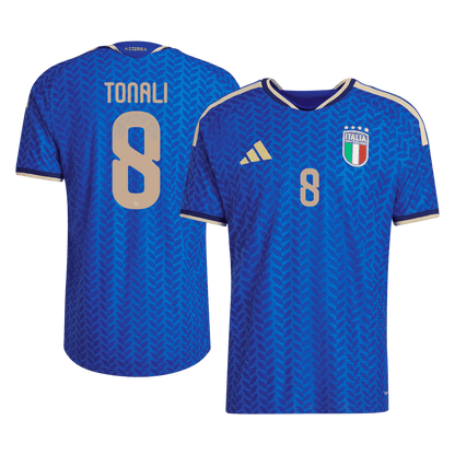 Taliansko pánsky domáci futbalový dres MS 2026 - TONALI #8 [hráčska verzia]