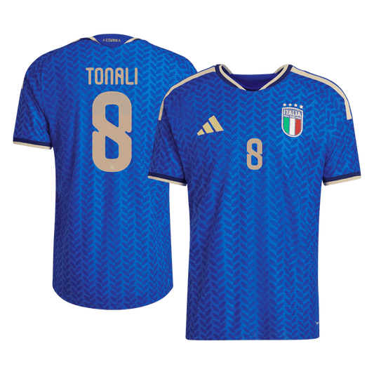Taliansko pánsky domáci futbalový dres MS 2026 - TONALI #8 [hráčska verzia]