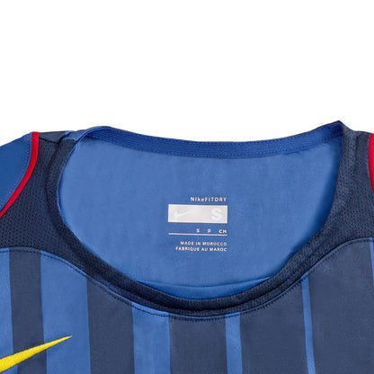 Barcelona pánsky vonkajší retro futbalový dres 2004/05 - RONALDINHO #10