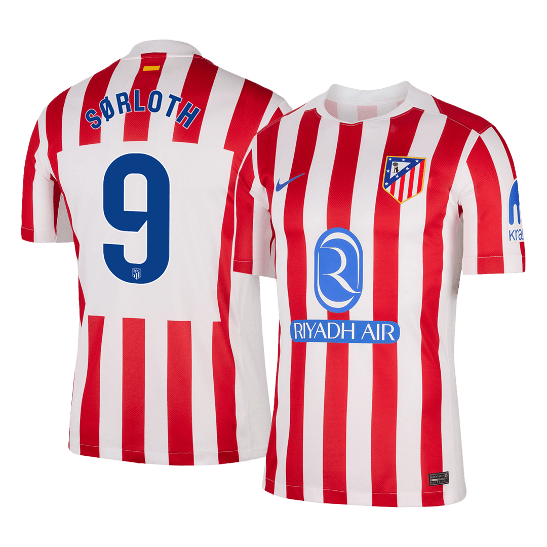 Atletico Madrid pánsky domáci futbalový dres 2025/26 - SØRLOTH #9