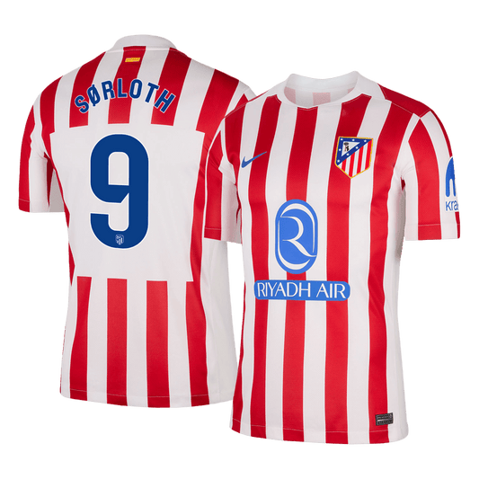Atletico Madrid pánsky domáci futbalový dres 2025/26 - SØRLOTH #9