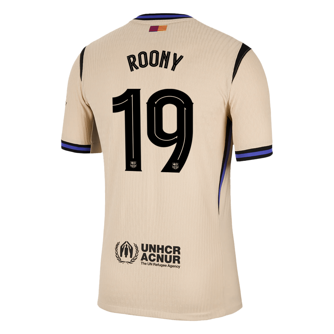 Barcelona pánsky vonkajší futbalový dres 2025/26 UCL - ROONY #19 [hráčska verzia]
