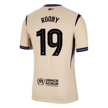 Barcelona pánsky vonkajší futbalový dres 2025/26 UCL - ROONY #19 [hráčska verzia]
