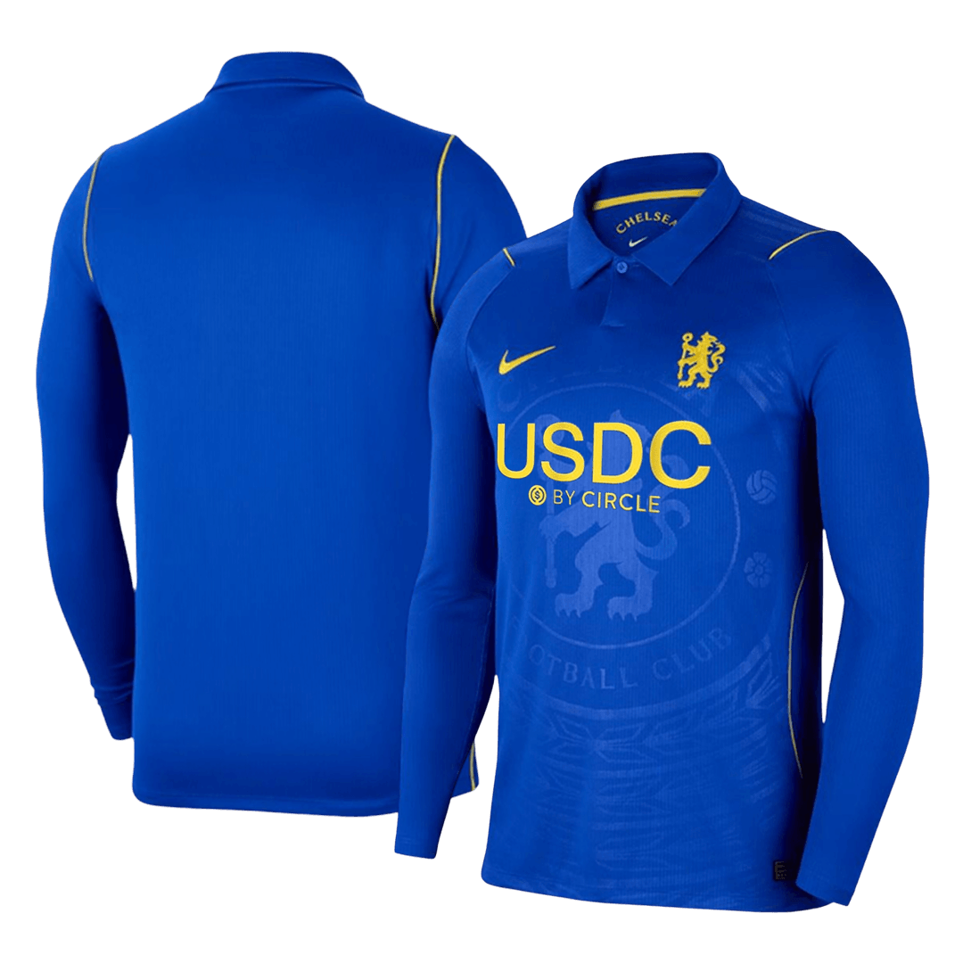 Chelsea pánsky Domáci futbalový dres s dlhými rukávmi 2026/27
