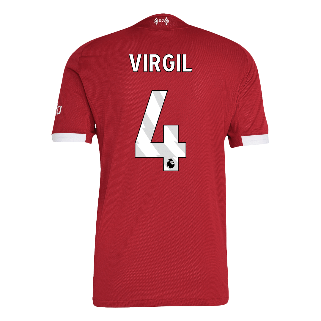 Liverpool pánsky domáci futbalový dres 2025/26 - VIRGIL #4 [hráčska verzia]