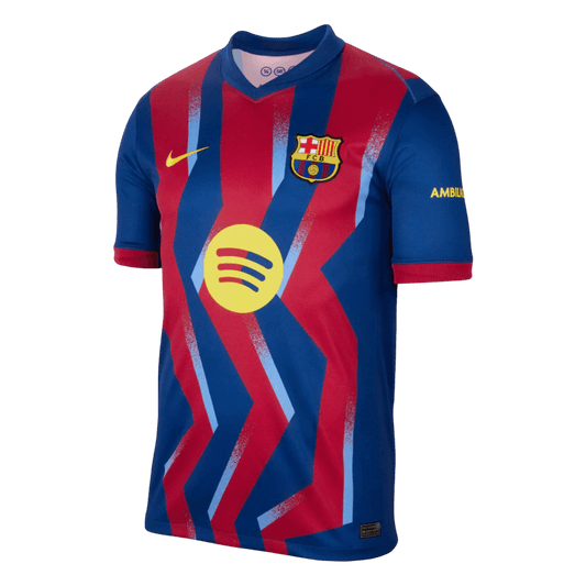 Barcelona pánsky štvrtý futbalový dres 2025/26