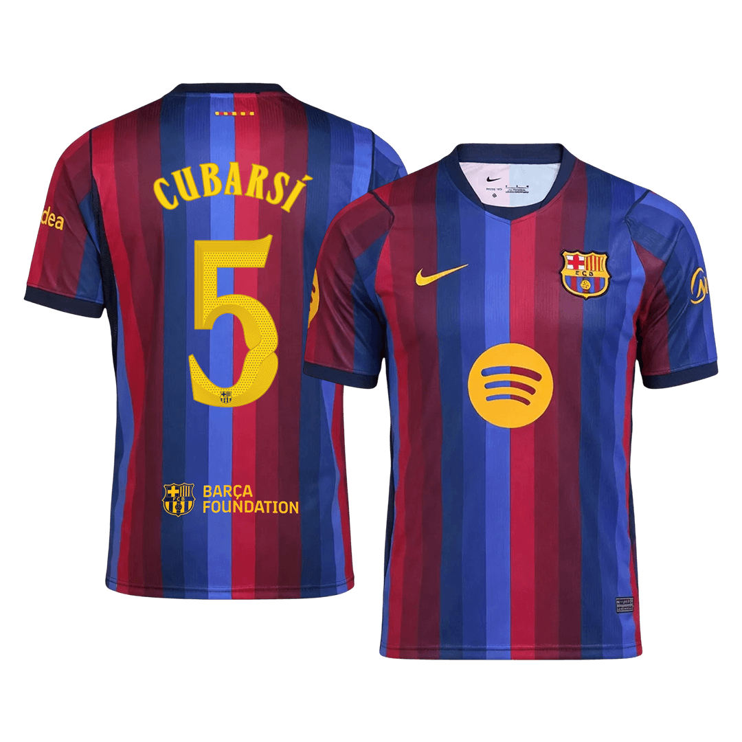 Barcelona pánsky domáci futbalový dres 2026/27 – CUBARSÍ #5 – UCL