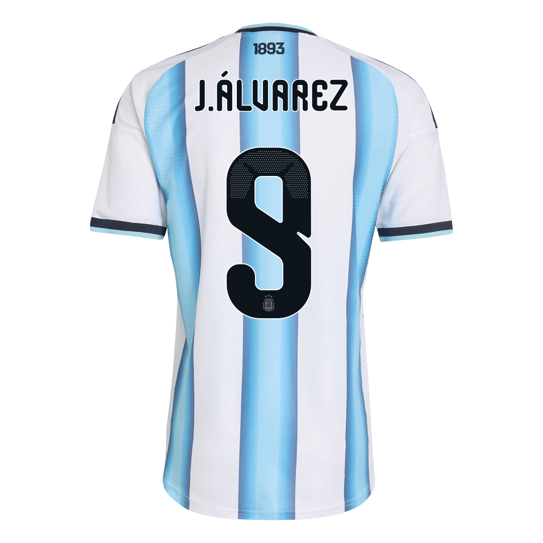 Argentína pánsky domáci futbalový dres MS 2026 - J.ÁLVAREZ #9 [hráčska verzia]