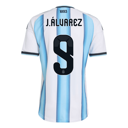 Argentína pánsky domáci futbalový dres MS 2026 - J.ÁLVAREZ #9 [hráčska verzia]