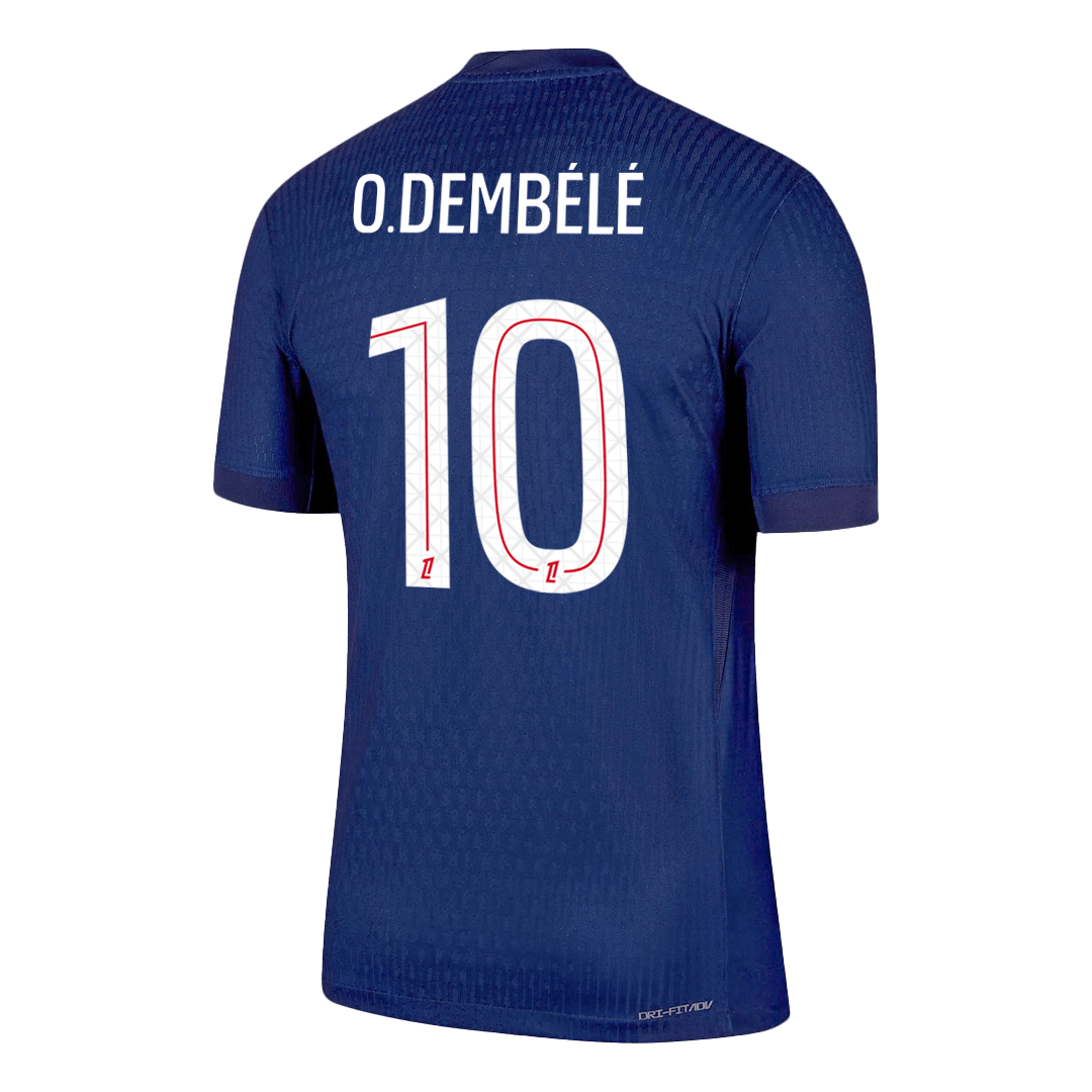 PSG pánsky domáci futbalový dres 2025/26 - O.DEMBÉLÉ #10 [hráčska verzia]