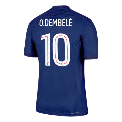 PSG pánsky domáci futbalový dres 2025/26 - O.DEMBÉLÉ #10 [hráčska verzia]