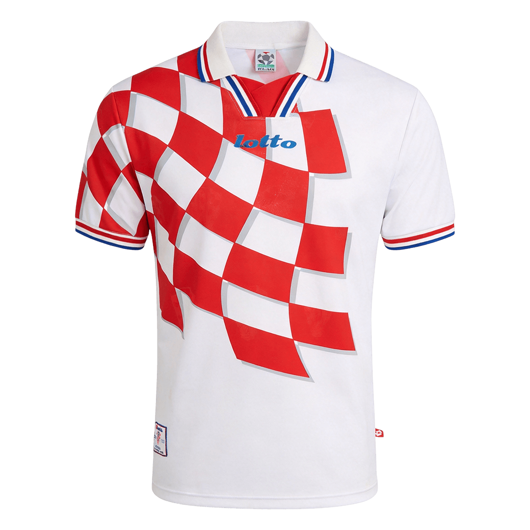 Pánske Retro Futbalový Dres Chorvátsko Domáci MS 1998