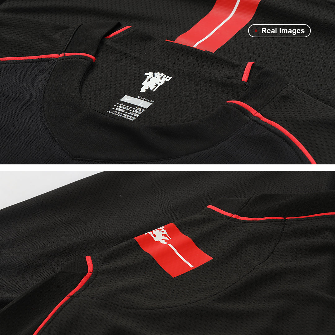 Manchester United pánsky vonkajší retro futbalový dres 2007/08
