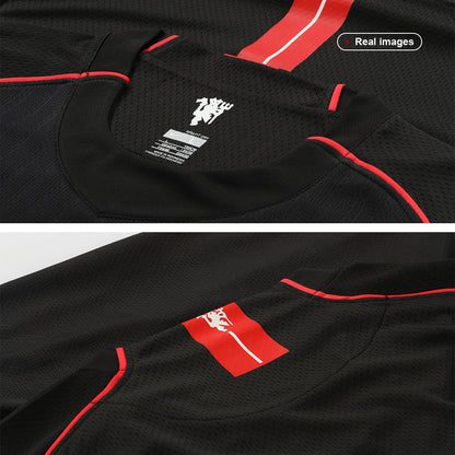 Manchester United pánsky vonkajší retro futbalový dres 2007/08