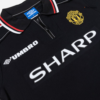 Manchester United pánsky vonkajší retro futbalový dres 1998