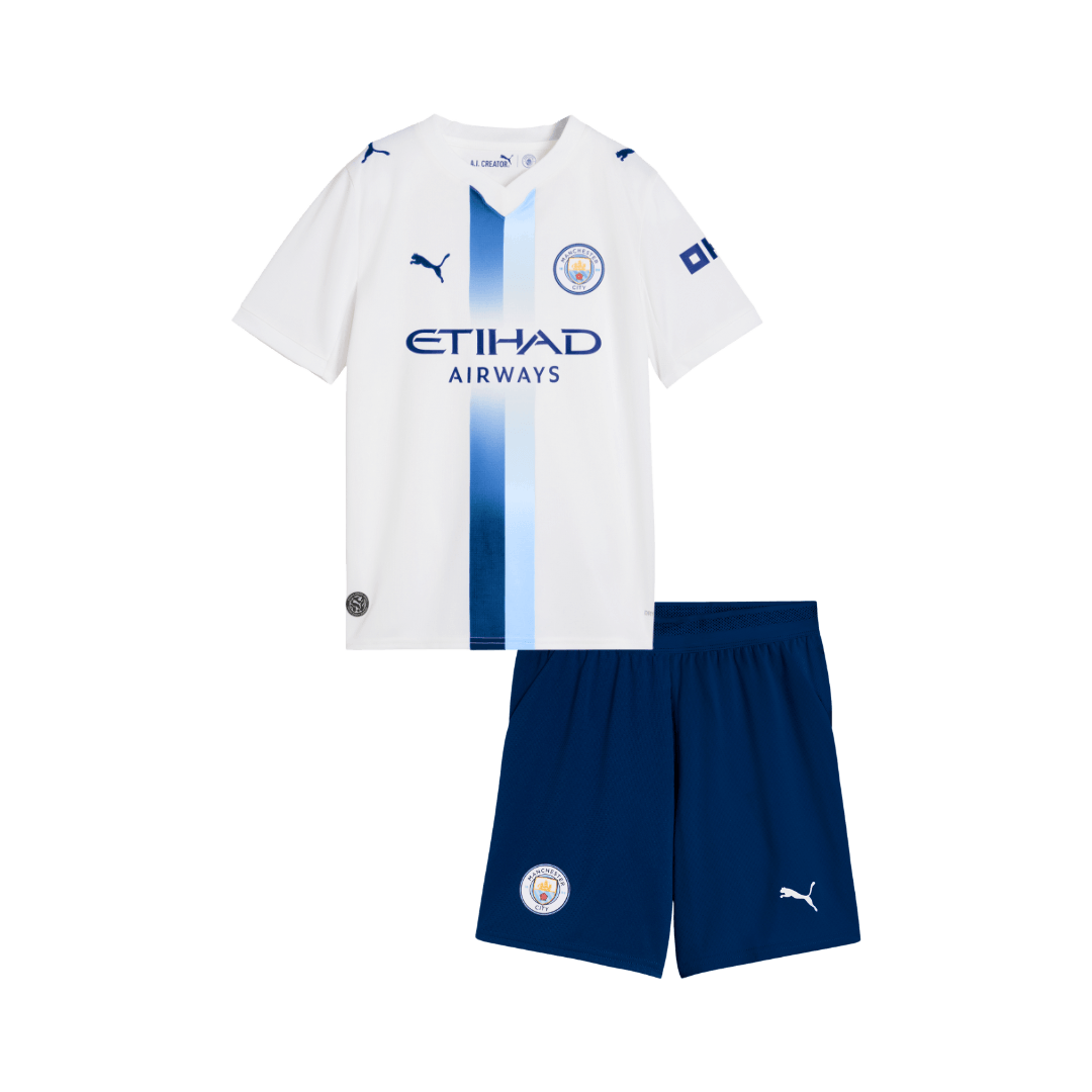 Manchester City detský Tretí futbalový komplet 2026/27