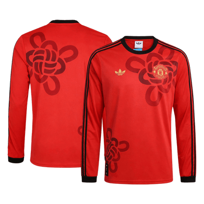 Manchester United pánsky futbalový dres s dlhými rukávmi 2025/26
