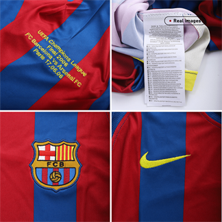 Barcelona pánsky domáci retro futbalový dres 2005/06 UCL