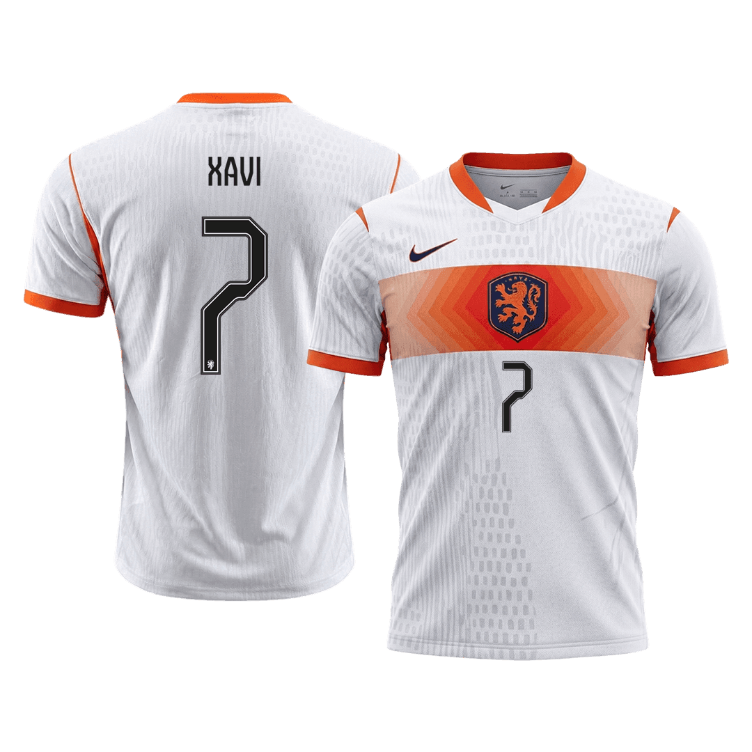 Pánske Futbalový Dres Holandsko Vonkajší MS 2026 Hráčska Verzia - XAVI #7