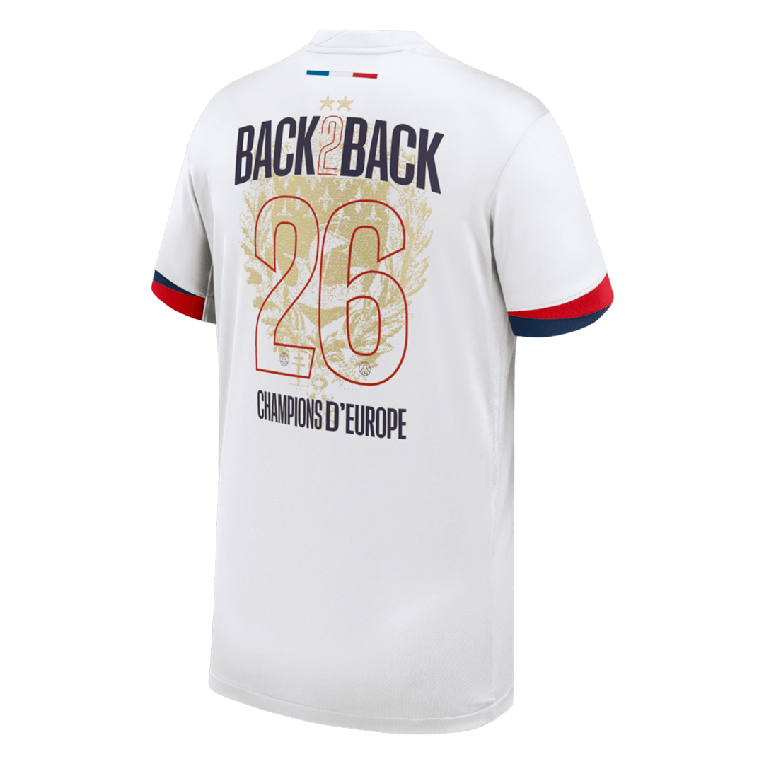 Pánske Futbalový Dres PSG Vonkajší 2024/26 - Champions of Europe #26
