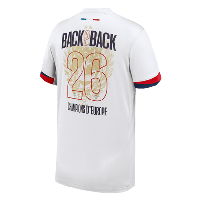 Pánske Futbalový Dres PSG Vonkajší 2024/26 - Champions of Europe #26