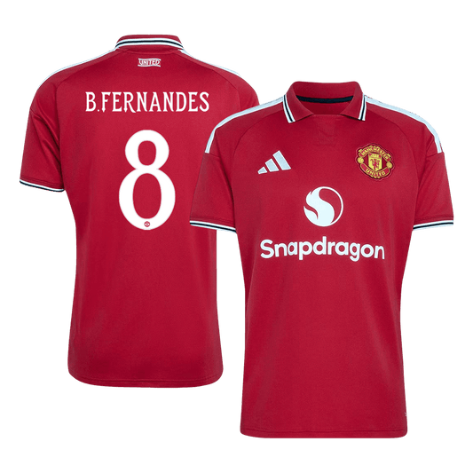 Manchester United pánsky Domáci futbalový dres 2026/27 – B.FERNANDES #8 – UCL