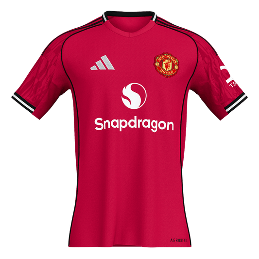 Manchester United pánsky domáci futbalový dres 2025/26 (Prémiová kvalita)