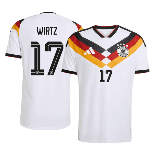 Nemecko pánsky domáci futbalový dres MS 2026 - WIRTZ #17 [hráčska verzia]