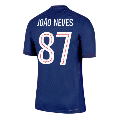 PSG pánsky domáci futbalový dres 2025/26 - JOÃO NEVES #87 [hráčska verzia]