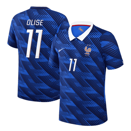 Francúzsko pánsky domáci futbalový dres MS 2026 - OLISE #11 [hráčska verzia]