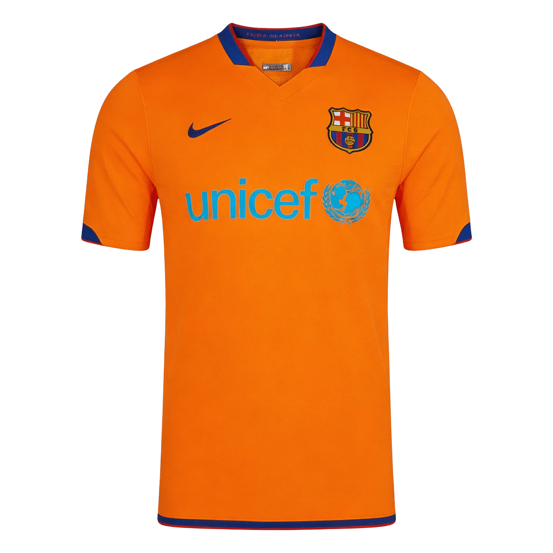 Barcelona pánsky vonkajší retro futbalový dres 2006/07