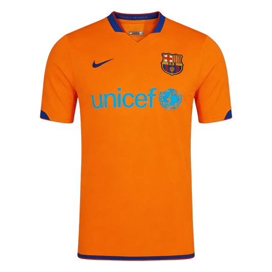 Barcelona pánsky vonkajší retro futbalový dres 2006/07