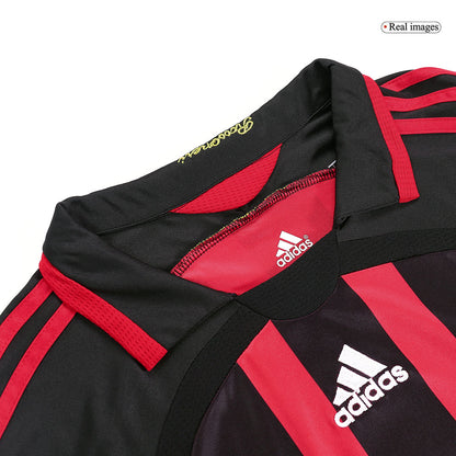 Pánske Retro Futbalový Dres AC Miláno Domáci 2006/07 Dlhý Rukáv - MALDINI #3