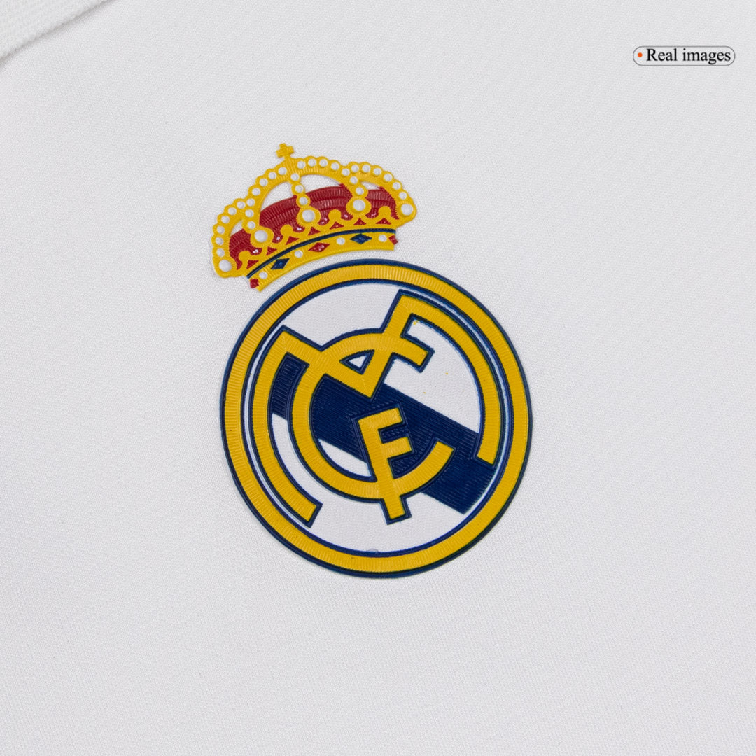 Real Madrid pánsky domáci retro futbalový dres s dlhými rukávmi 2011/12