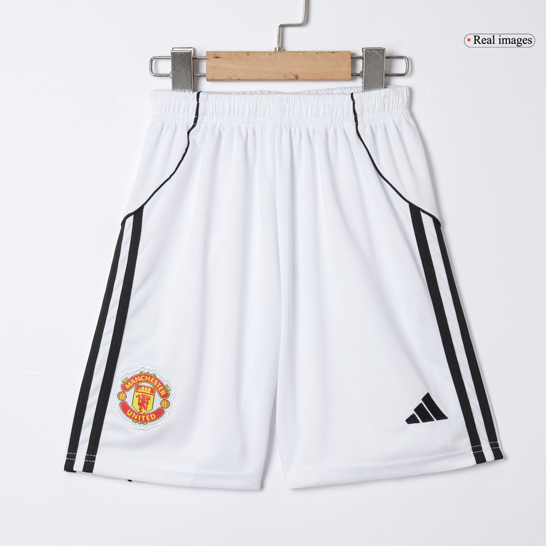Manchester United detská domáca futbalová súprava 2025/26