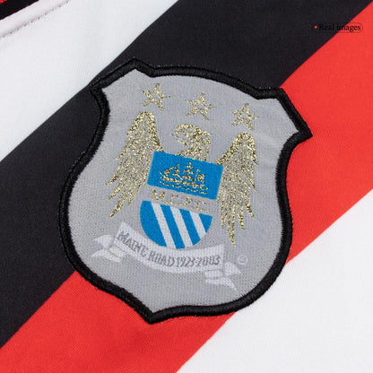 Manchester City pánsky vonkajší retro futbalový dres 2002/03