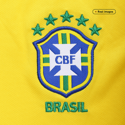 Brazília pánsky domáci retro futbalový dres 2004