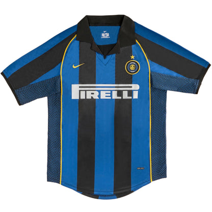 Inter Miláno pánsky domáci retro futbalový dres 2001/02