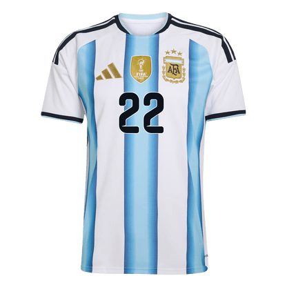 Argentína pánsky domáci futbalový dres MS 2026 - L.MARTÍNEZ #22 (Prémiová kvalita)